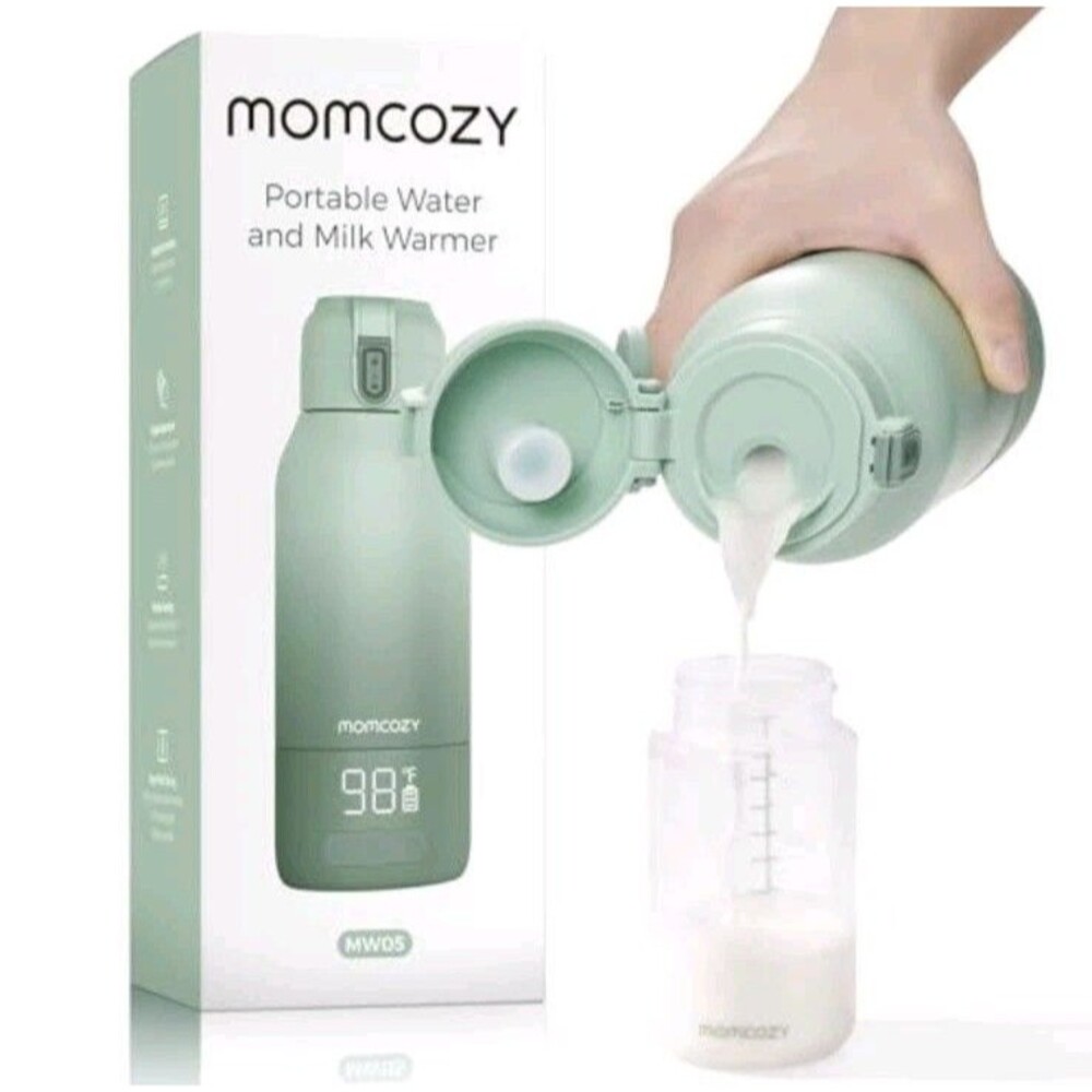 Momcozy MW05 Portable Bottle Warmer Travel Milk Warmer Digital Display